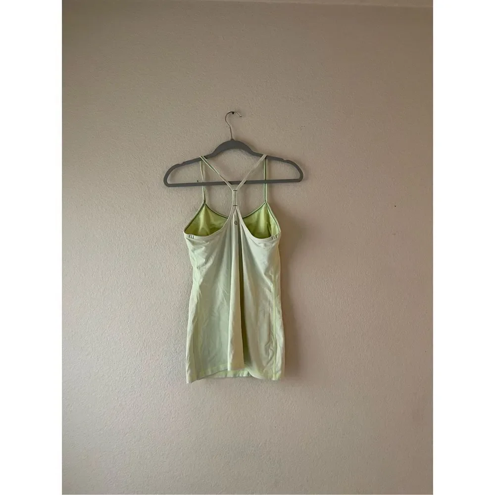 Lululemon green‎ workout tank size 10